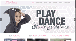 Desktop Screenshot of playdance.com
