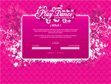 Tablet Screenshot of myzone.playdance.com