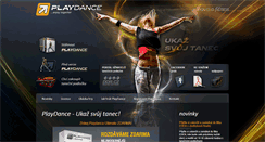 Desktop Screenshot of playdance.cz